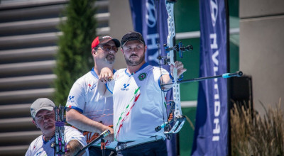 Tiro con l'arco: Simonelli d'argento in Coppa del Mondo nel mixed team